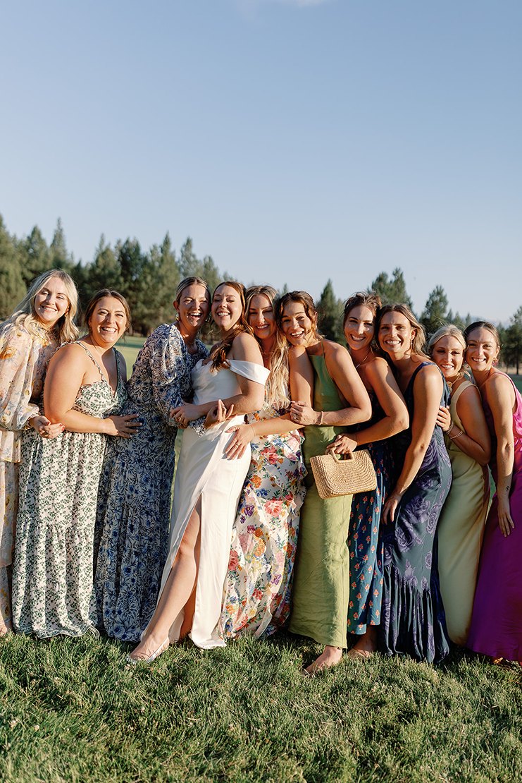 central oregon wedding guest photo